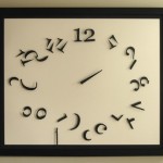 Shattered Clock, настенные часы рожденные из хаоса