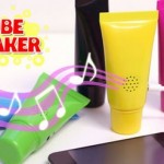 Компактные колонки, в виде тюбика для крема