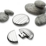 Galet, USB флешка в серебренном корпусе