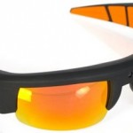 Спортивные солнцезащитные очки с видеокамерой.