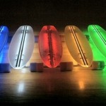 Скейтборд Clear29 LT Longboard, светящийся в темноте