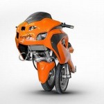 Uno III трехколесный мотоцикл, сошедший с экраае фильма о Трансформерах