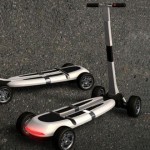 Хамелеон, электрический гибрид самоката и скейтборда