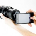 SLR Mount, набор для использования объективов с зеркальных камер на  iPhone