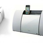 Sony  CMT-CX5, стильная  Hi-Fi акустическая система-проигрыватель