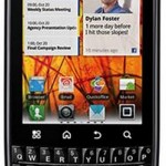 Новый смартфон Motorola  Droid Pro+ с QWERTY  клавиатурой