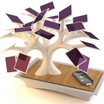 Зарядное устройство в виде дерева с солнечными батареями