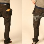 Джинсы вшитой клавиатурой и мышью для гиков