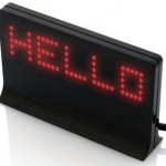 Личное табло с бегущей текстовой строкой