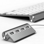 Четырехпортовый USB хаб в Apple  стиле