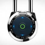 Кодовый электронный навесной замок