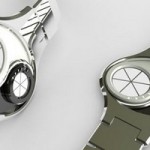 Yin/Yang странные часы с двумя циферблатами