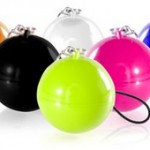 Миниатюрные вибрационные колонки в виде шариков