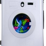 Дорожный чемодан «стиральная машинка»