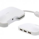 Адаптер Kanex DualRole с Gigabit Ethernet портом и 3-х портовым хабом USB 3