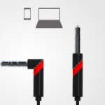 Коннектор для наушников 90 Degree Adaptor, который  можно сгибать на 90 градусов