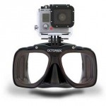 Маска для подводного плавания Octomask с креплением для камеры GoPro HD Hero