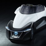 Nissan  представили электрический концепт-кар BladeGlider треугольной формы