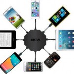 Зарядной устройство Octafire 8 Port Turbo Smart USB Charger позволяет заряжать 8 гаджетов одновременно