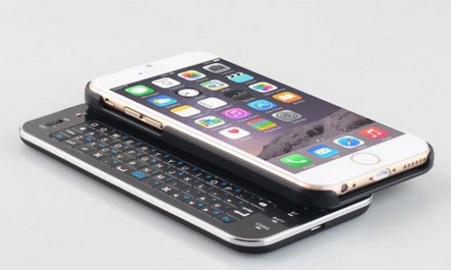 iPhone 6 Ultra-thin Slide-out Bluetooth Backlight Keyboard