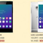 Цену смартфона IUNI U2 с процессором  Snapdragon 800 снизили до 165 долларов