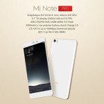 Официально представлен фабалет  Xiaomi Mi Notes Pro с 4Гб ОЗУ и процессором Snapdragon 810