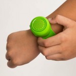 Силиконовый браслет с Bluetooth колонкой и микрофоном