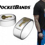 Браслет Pocketbands 2.0 для хранения ключей и денег