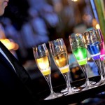 Бокалы для шампанского со светодиодной подсветкой