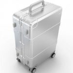 Xiaomi выпустили металлический умный дорожный чемодан