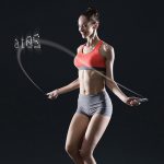 Футуристическая скакалка Smart Rope с виртуальным светодиодным экраном