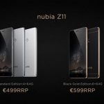 Nubia Z11 стал самым тонким смартфоном в мире