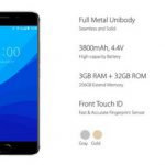 5,5-дюймовый металлический смартфон UMi Digi C Note с  3800мАч аккумулятором стоит 140$