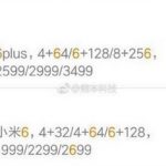 Стали известны цены флагманского смартфона  Xiaomi Mi 6 / Plus