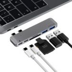 Хаб Dodocool DC52 Dual USB Type-C добавит на MacBook все порты необходимые для комфортной работы с ноутбуком