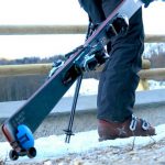 Skiddi — мини -тележка для лыж