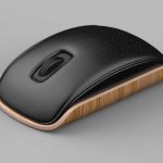 Lounge Mouse  — компьютерная мышь из кожи и дерева