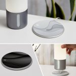 Настольная лампа Qi Lamp может работать Qi зарядных устройств