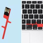 Saint Antoine — USB флешка которую можно хранить в клавиатуре