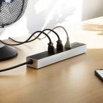Умный удлинитель Eve Energy Strip  позволяет по расписанию отключать ненужные розетки