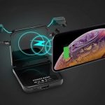 FOLDUP повербанка поддерживающая беспроводную зарядку и беспроводными наушниками в комплекте