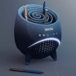 Seda – стильная беспроводная колонка — подставка для карандашей для творческих людей