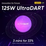 Realme представили новую технологию  125 ваттной быстрой зарядки 125W UltraDart Fast Charging