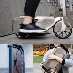 Новый электрический скутер BooZter можно носить за собой в рюкзаке