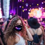 Защитная маска для лица Magic Mask со светодиодами, для людей которые хотят привлечь к себе внимание