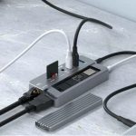 USB  хаб 10 в 1 ACASIS поддерживает работу с M.2 SSD дисками