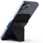 Тонкая подставка – кошелек MOFT Snap-on Stand & Wallet для iPhone 12 вмещает три пластиковые карточки