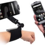 Держатель смартфонов для руки позволяет вращать экрана на 360 по кругу