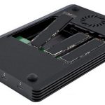 Внешний накопитель для четырех SSD M.2 дисков стоит 390 долларов
