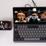 K3 Foldable Touch – док-станция для компьютера со съемной механической клавиатурой